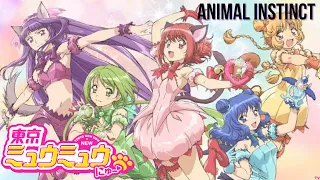 Tokyo Mew Mew New - Animal Instinct - Full Group Transformation