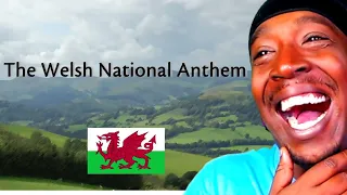 American Reacts To Welsh National Anthem (with Lyrics)