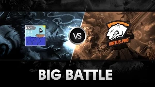 Big battle by 4 Anchors + Sea Captain vs Virtus.Pro @XMG Captains Draft Season 2