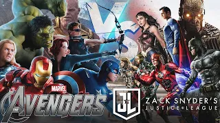 The Avengers VS Zack Snyder's Justice League! Qual E' Il Film Migliore? - Versus