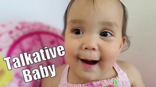 Talkative Baby!!! - June 20, 2015 -  ItsJudysLife Vlogs