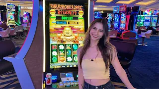 Playing The WORLD'S MOST POPULAR Slot Machine In The Casino!!!🍀🥳