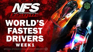 World's Fastest Need For Speed Teams Go Head to Head! NFS League Week 1 Recap