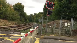 Aylesford Station Level Crossing (Kent) Saturday 07.10.2017