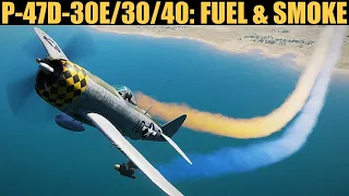 P-47D-30(early)/30/40: External Fuel Tanks, Smoke & Jettison Tutorial | DCS WORLD