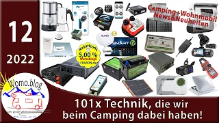 101x Technik, die wir im Van dabei haben​