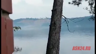 В Амурской области обрушилась сопка на реке Зея