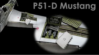 P51-D Mustang | How to build & paint gun bay | Part 2 of 4