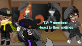 T.S.P react to their memes // bunnydraw // gacha club