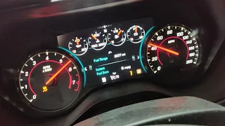 Camaro SS 6 speed acceleration