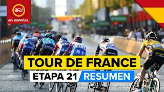 Tour de Francia Etapa 21 Resumen