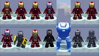 Lego Marvel’s Avengers (PS Vita/3DS/Mobile) All Iron Man Characters/Suits Unlocked/Showcased