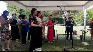 Awesome rendition of Kanyi Jee n'ulo Chukwu by  an  Italian choir