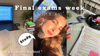 FINAL EXAMS Week📚🤯| أسبوع القراية و الامتحانات😣✨(study with me..)