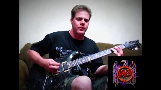 Slayer - 213 - Cover - test video minus solo