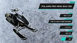 2013 Polaris Pro RMK 155