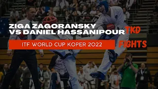 Ziga Zagoransky (SLO) vs Daniel Hassanipour (NOR) -63 kg | ITF World Cup 2022