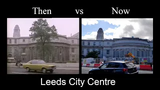 Leeds City Centre - Then vs Now Comparison - Leeds History