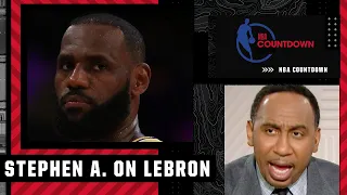 People are misconstruing what I'm saying about LeBron James!  - Stephen A. | NBA Countdown