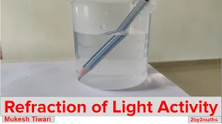 Refraction of Light | Why Does a Pencil Look Bent in Water? Bending of Light by Refraction| Science