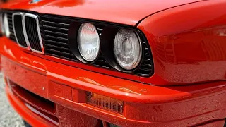 BMW E30 MTech 2 Detailing