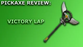 Victory Lap Pickaxe Review + Sound Showcase! ~ Fortnite Battle Royale