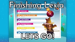 Finishing Lexia Core 5 - Level 12