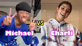 Michael Le vs Charli D'Amelio ✨🌠 Tik Tok Dance Compilation