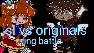 sl vs originals sing battle || gacha || fnaf