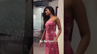 yes but saree #trending #saree #anupama #anupamaparameswaran #1ksubscribers