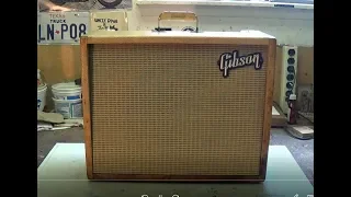 1961 Gibson GA-2RT Maestro Deluxe Reverb Echo, Part 2