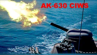 AK-630 Close In Weapon System (CIWS) Gatling Gun