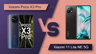 Xiaomi Poco X3 Pro Vs Xiaomi 11 Lite NE 5G - Full Comparison [Full Specifications]