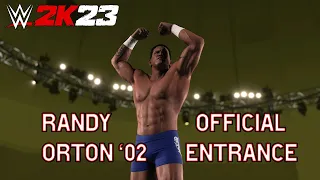 WWE 2K23 Randy Orton '02 Full Official Entrance!