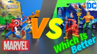 What toy line is better? Dc Spin Master VS Marvel Epic Hero Series action figure reviews