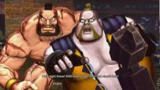 Street Fighter X Tekken - Zangief & Rufus' Rival Cutscene Japanese Ver. (1080p)