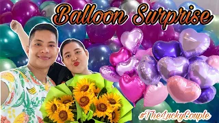 100 Balloons Surprise | Surprise Ideas | The Lucky Couple