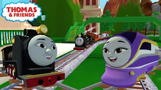 Thomas and Friends: Magic Tracks - Kana & Hiro Race In Big Bridge