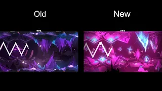 KOCMOC by cherryteam: OLD vs UPDATED Side-by-Side Comparison | Geometry Dash