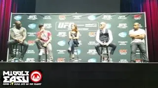 Watch the highly-entertaining UFC 178 Press Conference with Bones, Cormier, McGregor and Poirier