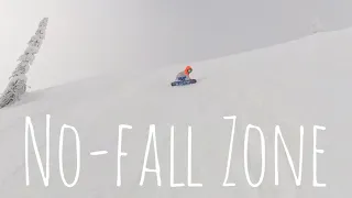 5 year old girl works her way through a Black Diamond No Fall Zone