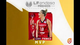 LF Endesa | Leo Fiebich, MVP de la temporada 2023-2024