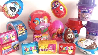 Toybox Sürpriz Yumurta Kral Şakir oyun hamuru Danone Süprix oyuncaklı yoğurt Ozmo Barbie yumurta