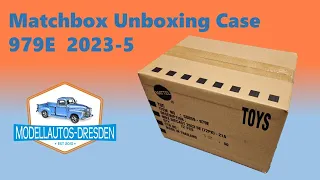 Unboxing Matchbox 2023 Case 979E Modellautos auspacken 5. Release 2023 [Modellautos-Dresden]