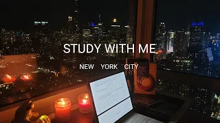 3 HOUR STUDY WITH ME / New York City / Pomodoro / LOFI Music