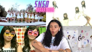 Girls’ Generation (소녀시대) MV Marathon! Echo / Baby Baby / Way To Go / Kissing You MV | REACTION!!