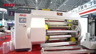 Cast stretch film machine manufacturer XHD /Xinhuida stretch film machinery in Chinaplas 2023