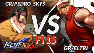 KOFXV - VS GR/PEDRO_SKYS! NO MERCY! FT15! (Kukri, Yamazaki, Gato)