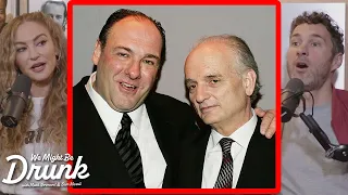 Sopranos Creator David Chase Was The REAL Mafia Boss | Drea De Matteo We Might Be Drunk Podcast