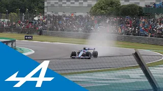 Alpine A522 Formula 1 Car PURE Sound | Silverstone 2022